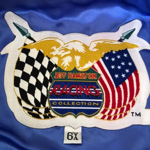 Jeff Hamilton Rainbow Racing NASCAR Leather Jacket - Picture 9 of 9